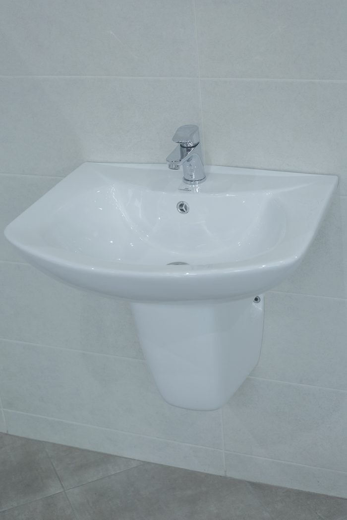 Wash Basin with Semi Pedestal