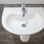 Wash Basin with Semi Pedestal