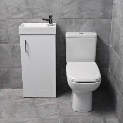 Castleware WC Toilet Complete P-Type