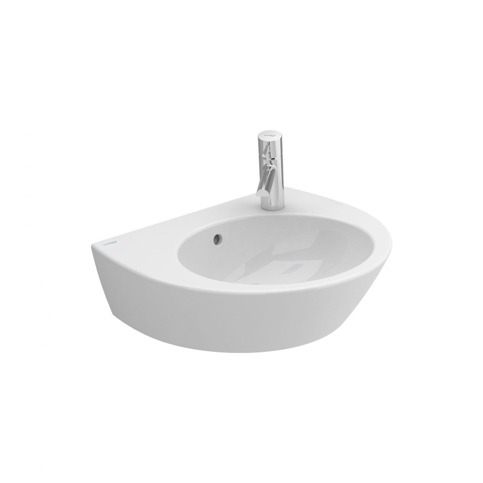 Wash Basin Counter 55 POP Sanitana Dar Ceramica Centre