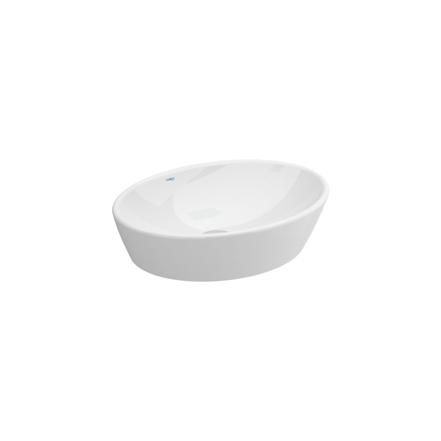 Wash Basin Counter SOFT 570 Sanitana Dar Ceramica Centre