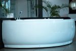 Bathtub Jacuzzi Corner 150X150X60 Q436
