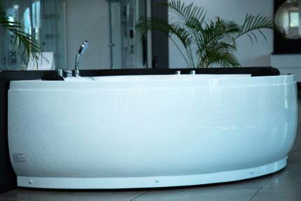 Bathtub Jacuzzi Corner 150X150X60 Q436