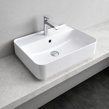 Wash Basin Counter 60x43 LW1825 Castleware