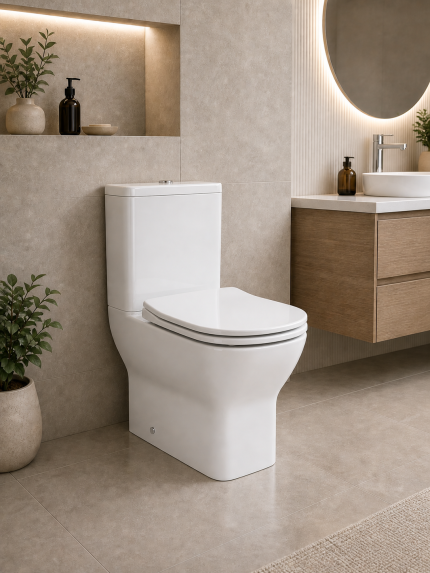 WC Toilet BTW W/o Fitting CT10182R P Castleware