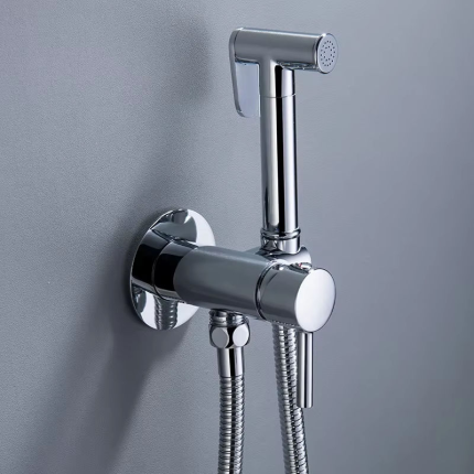 Shattaf Brass with Holder Chrome Pt-Hose Cotali