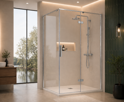 S/Enclosure 8MM 90x120x195 Chrome NWM1231 C/ware