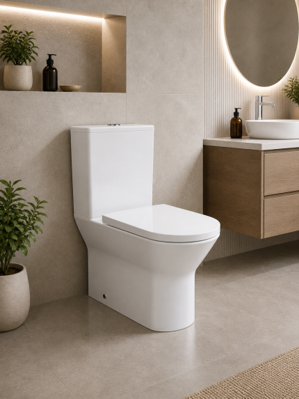 WC Toilet BTW W/o Fittings CT10180R P Castleware
