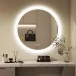 Mirror with LED light NAT001