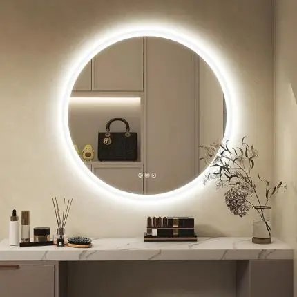 Mirror with LED light NAT001