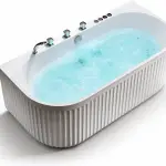 Bathtub Jacuzzi Freestand 170x80x60 Q323NS C/ware