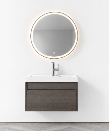 B/Cabinet with Basin Dark Grey BC2075-60 C/ware