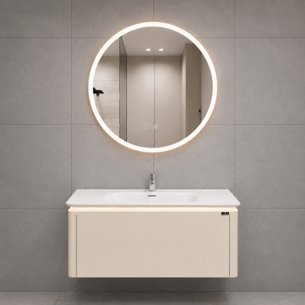 B/Cabinet with Basin LED Cream BC4059-100 C/ware
